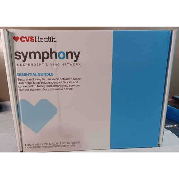 CVS Symphony Essential Bundle New Fall Sensor Motion Sensor Care Button - Picture 2 of 6